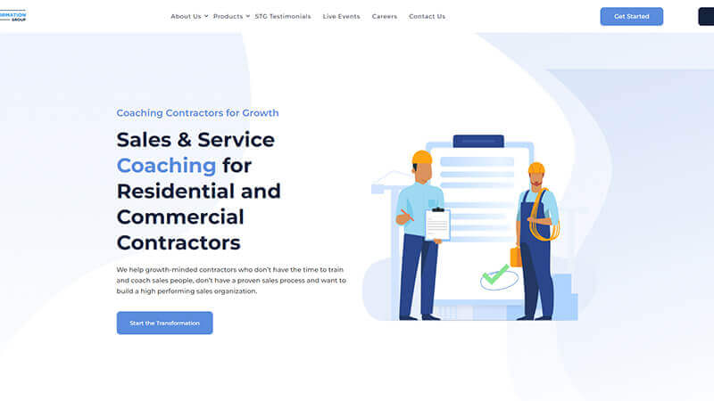 SEO optimized WordPress website with custom web development and responsive layout